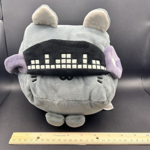 Pet Simulator X Techno Cat with Visor Headphones Stuffed Plush No Code - Picture 5 of 9